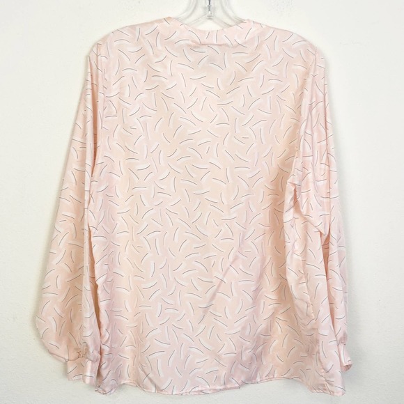 Blake By Devon Pink Button Blouse, 14 - Picture 2 of 4